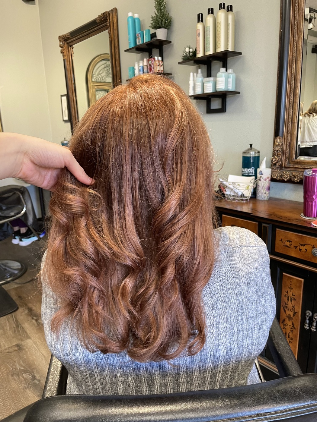 After — Entourage Salon transformation