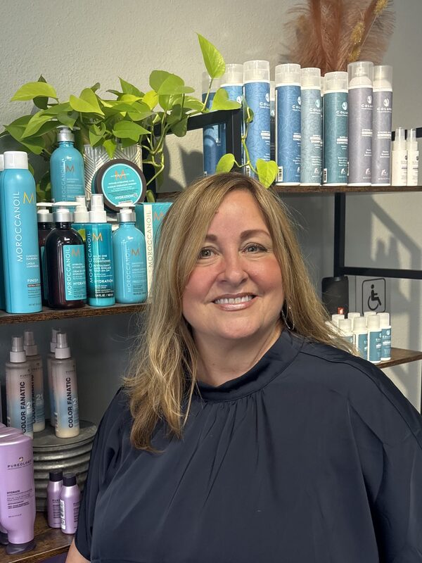 Portrait of Marti, cut and texture specialist at Entourage Salon