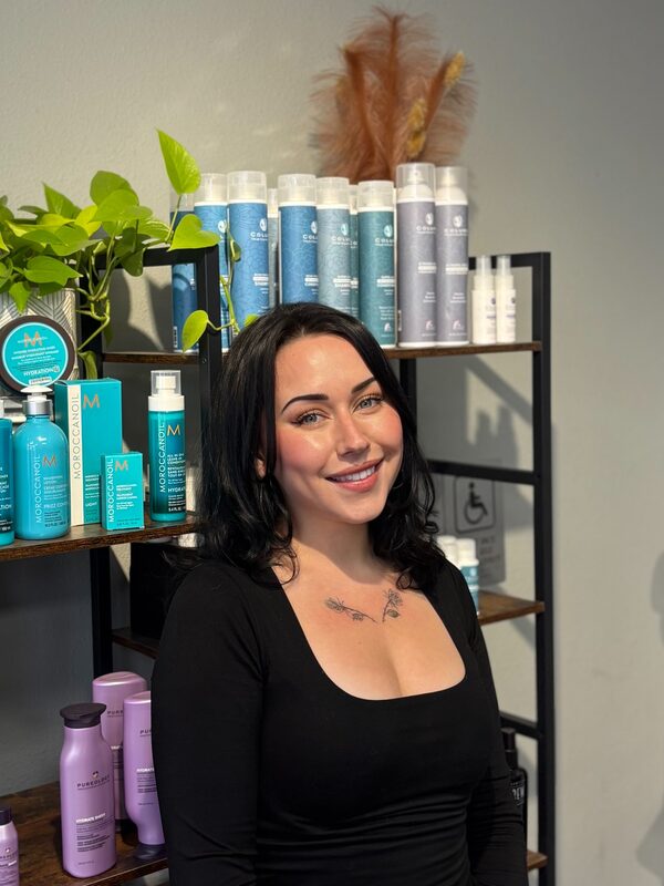 Portrait of Megan, Master Color Specialist at Entourage Salon